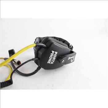 Porta Phone Multi-Coach Wireless Communication System Headset