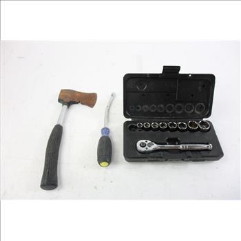 Portable Air Compressor, Hammers And More 4+ Pieces