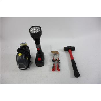 Portable Air Compressor, Hammers And More 4+ Pieces