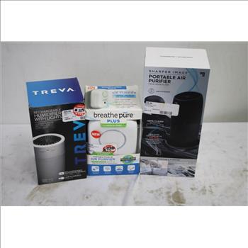 Portable Air Purifiers, Humidifier, Mr. Coffee Iced Coffee Maker, 4 Pieces