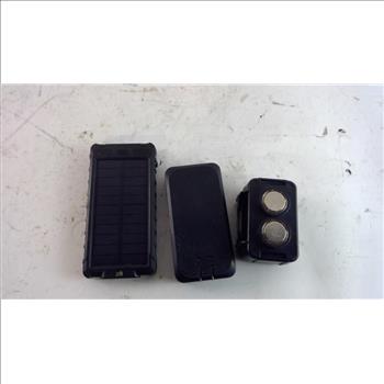 Portable Batteries & GPS Tracker, 3 Pieces