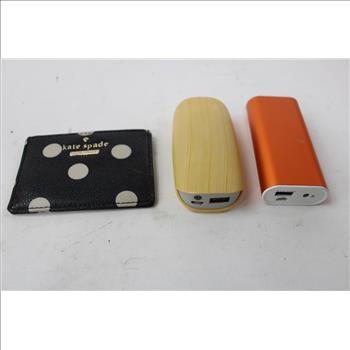 Portable Battery Charger, Wireless Earphones, Kate Spade Wallet And More, 3+ Pieces