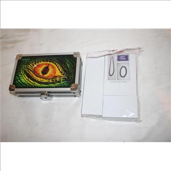 Portable File Totes, Can Opener, And More Bulk Lot, 13 Pieces