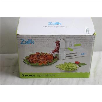 Portable Gas Stove, Salik 5 Blade Spiralizer