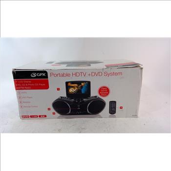 Portable HDTV+ DVD System
