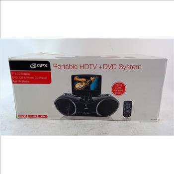 Portable HDTV+ DVD System