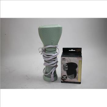 Portable Lint Remover, Travel Garment Steamer, Portable Inflator, And More, 4 Pieces