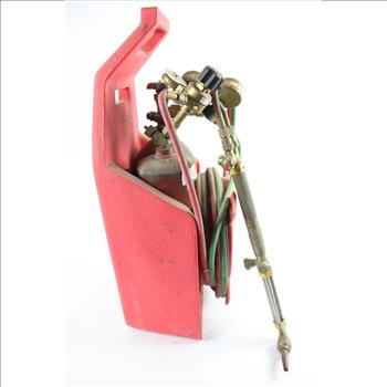 Portable Torch Kit With Oxygen And Acetylene Tanks