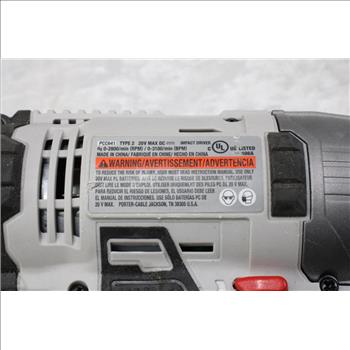 Porter Cable 20v Impact Driver