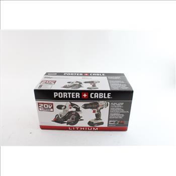 Porter Cable 20V Max Lithium 2-Tool Combo Kit