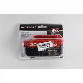 Porter Cable 20V Max Lithium Ion 4.0 AH Battery