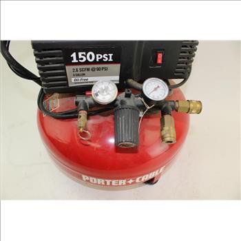 Porter Cable 6 Gallon Portable Air Compressor