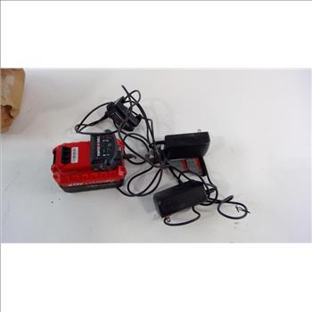 Porter Cable Battery Charger And More, 3 Pieces
