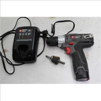 Porter Cable Cordless Drill With Charger