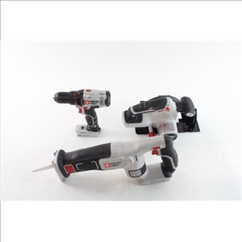 Porter Cable Drill, Reciprocating Saw, And More