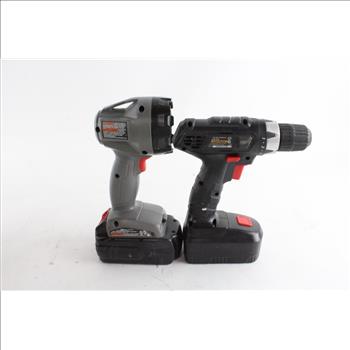 Porter Cable Flashlight And More, 3 Pieces