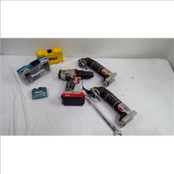 Porter Cable Oscillating Tools Drill/Driver And Drill Bits Sets 5 Pieces