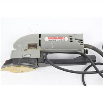 Porter Cable Profile Sander With Accessories