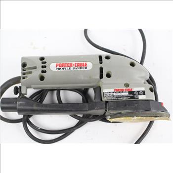 Porter Cable Profile Sander With Accessories