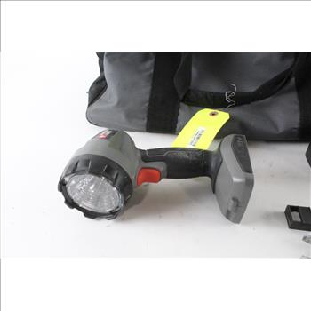 Porter Cable Rechargeable Flashlight, And More, 10+ Pieces