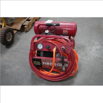 Porter Cable Red Jetstream Sidestack Air Compressor