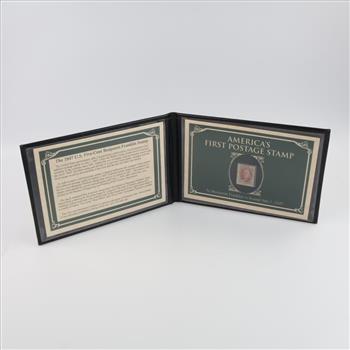 Postal Commemorative Society America's First Postage Stamp