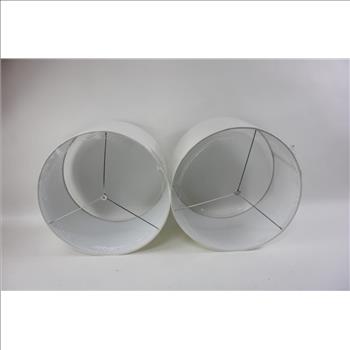 Pottery Barn Gallery Tapered Lamp Shade, 2 Pieces