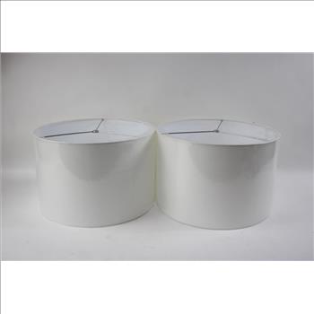 Pottery Barn Gallery Tapered Lamp Shade, 2 Pieces