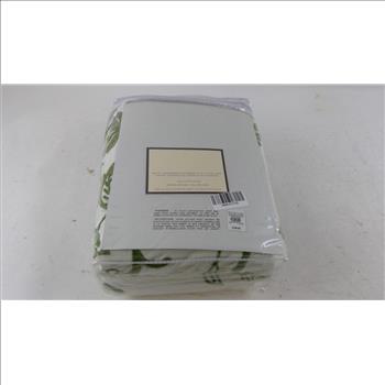 Potterybarn Floral Embroidered Duvet Cover Size Full / Queen