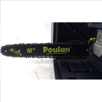 Poulan Chainsaw With Case