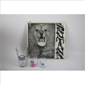 Powder Shack Shot Glasses, Santana Record Vinyl, And More, 7+ Pieces