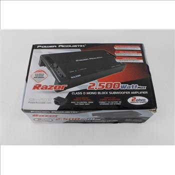 power acoustik 2500 watt sub