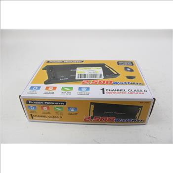 Power Acoustik Amplifier