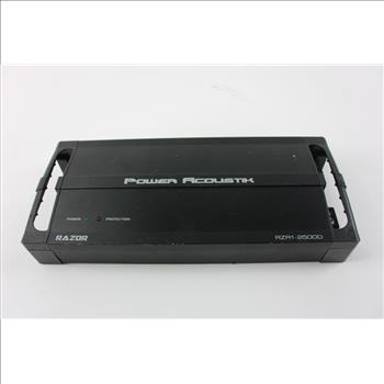 Power Acoustik Amplifier, RZR1-2500D