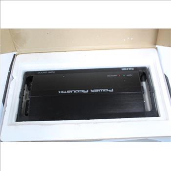 Power Acoustik Razor 2500 Watt Max Sufwoofer Amp
