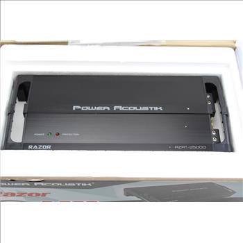 Power Acoustik RZR1-2500D Monoblock Car Stereo Amplifier