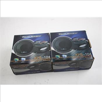 Power Acoustik Speaker Lot, 4 Pieces