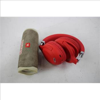 Power Bank, JBL Speaker, Nautica Headphones, Wipeout DS Game, 4 Pieces