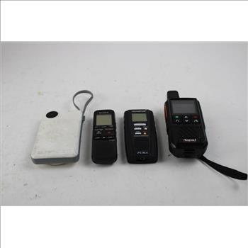 Power Banks, Radio, Voice Recorders, 7 Pieces
