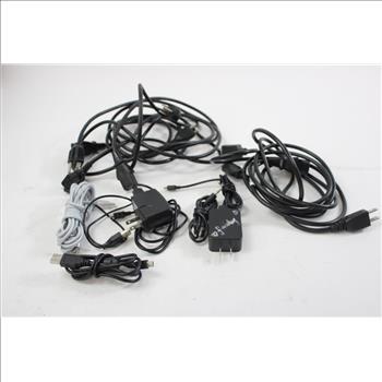 Power Cords, USB Cables And More, 10+ Pieces