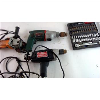 Power Drill, Angle Grinder, And More 4+ Pieces