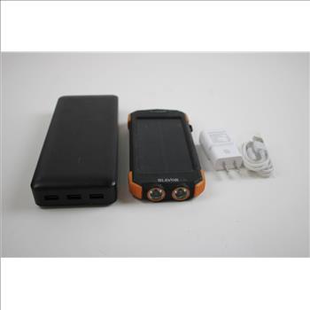 Power Inverter, Power Bank, And More Bulk Lot, 5 Pieces