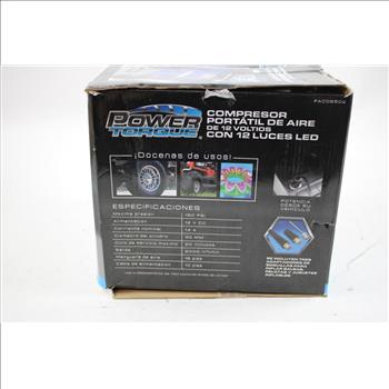 Power Torque 12V Portable Air Compressor