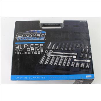 Power Torque 31 Piece Socket Set