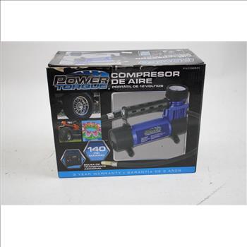 Power Torque Portable 12V Air Compressor