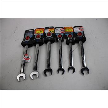 Power Torque Ratcheting Wrenches, 6 Pieces