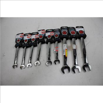 Power Torque Ratcheting Wrenches, 9 Pieces