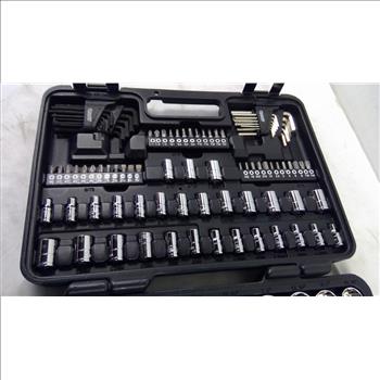 Power Torque Tool Set With Drill Bits, Sockets, Ratchet Handle, And More
