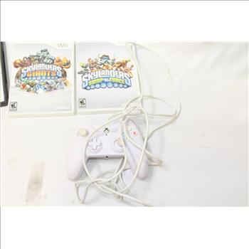 PowerA Controller, Wii Games, And Dvds 7 Pieces