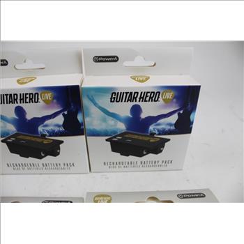 PowerA Guitar Hero Live Rechargeable Battery Packs; 6 Pieces